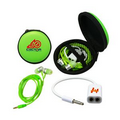 Cupid Audio Splitter Set - Green